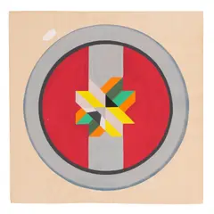 Judy Chicago, Seven, 1965, gouache on paper