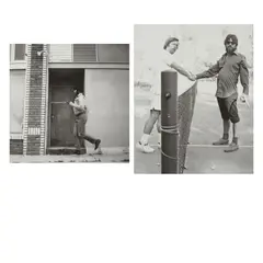 Patricia Faure, Group of Two Photographs from Artists Exercise (Larry Bell and Ed Moses and Ken Price), 1971/2005, Epson Ultra Chrome print