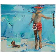 Christopher Brown, Rock Hudson, 1976, oil on canvas