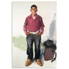 John Sonsini, Jose, 2008, oil on canvas