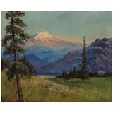 Robert William Wood, Mt. Shasta, 1933, oil on canvas