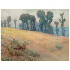 William Lees Judson, Temple Hill, Laguna: A Grove by the Sea, watercolor on paper