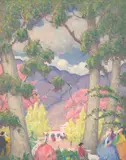 Clark Hobart, Other Days, oil on canvas