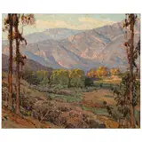 Edgar Alwin Payne, Santa Paula Canyon, 1921, oil on canvas