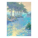 Harold Morse Ward, Glimmering Sunset, 1929, oil on canvas