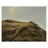 Ray Strong, New Alfalfa, Fall Sun, circa 1973, oil on Masonite