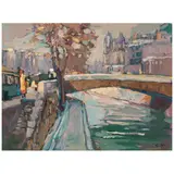 Si Chen Yuan, Bridge Over the Seine, Paris