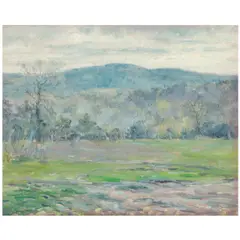 William Posey Silva, Spring Hills - Texas, oil on canvas laid to board