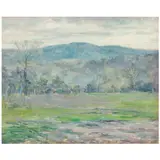 William Posey Silva, Spring Hills - Texas, oil on canvas laid to board