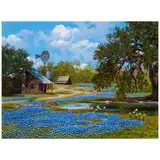 William A. Slaughter, Pond in the Shade, oil on canvas