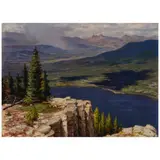 Robert Jenkins Onderdonk, Grand Lake, Colorado, 1914, oil on board