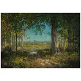 Julian Onderdonk, The Edge of the Woods, oil on canvas