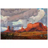 G. Russell Case, Dark Clouds, Monument Valley