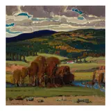 Jerry Jordan, Onset of Autumn, oil on canvas