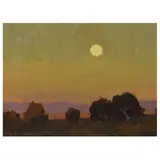 Glenn Dean, Late Sun, oil on canvasboard