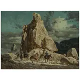 Frank McCarthy, Night Patrol, 1977, oil on canvas affixed to board