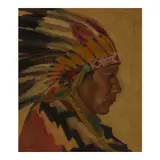 Joseph Fleck, Chief Star Road, 1959, oil on canvas