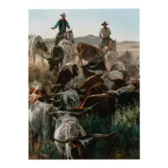 Mark Swanson, Trail'n North, 1996, oil on canvas
