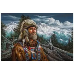 Alfredo Rodríguez, Mountain Man, 1981, oil on canvas