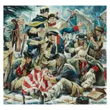 Reynold Brown, Valley Forge, gouache on paperboard