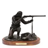 Fred Fellows, The End of an Era, bronze with brown patina