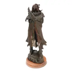 Joe Neil Beeler, The Elder, bronze with dark brown patina