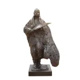 George Carlson, The Graceful Dance, bronze with brown patina