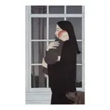 Will Barnet, Midnight, 1983-84, oil on canvas