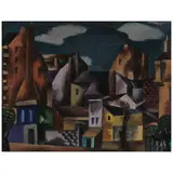 Jan Matulka, Paris Street Scene