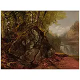 John Frederick Kensett, Kaaterskill, NY, oil on canvas