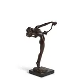 Harriet Whitney Frishmuth, The Vine, 1921, bronze with brown patina