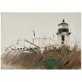 Andrew Wyeth, Marshall Point, 1953, watercolor and graphite on paper