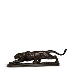 Alexander Phimister Proctor, Stalking Panther, circa 1891-94, bronze with dark brown patina