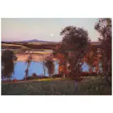 William Wendt, On the Banks of the Mississippi