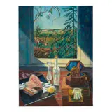 Ethel Fisher, Still Life with Conch Shell, 2005, oil on canvas