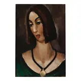 Arthur Durston, Head of a Girl, 1932, oil on canvas