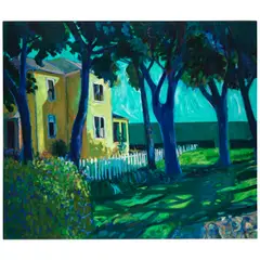 Montecito House by Robert Aaron Frame, oil on canvas, offered Aug 2025
