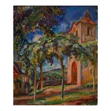 Louis Ritman, Church in Lansac