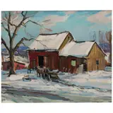 Carl W. Peters, Winter Morning