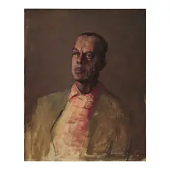 Robert Brackman, Portrait of a Man, oil on canvas