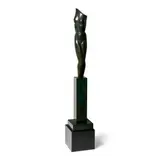 Anita Huffington, Spring, 1986, bronze with dark green patina