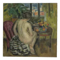 Louis Ritman, Nude Study No. 2, circa 1929, oil on canvas