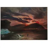 Frank Wilbert Stokes, An Evening Effect, Greenland, 1935, oil on canvas