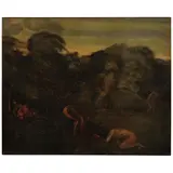 Arthur Bowen Davies, Transfigured Night, oil on canvas