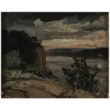 John Sloan, Storm Sky, Palisades, II, 1908, oil on canvas
