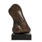 John Flannagan, Not Yet, 1940-41, bronze with brown patina