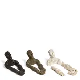Leonard Baskin, Man with Outstretched Arms: A Group of Three Sculptures