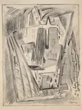 John Marin, Downtown, New York