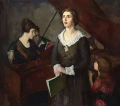 Leon Kroll, The Song, 1919, oil on canvas