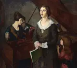 Leon Kroll, The Song, 1919, oil on canvas